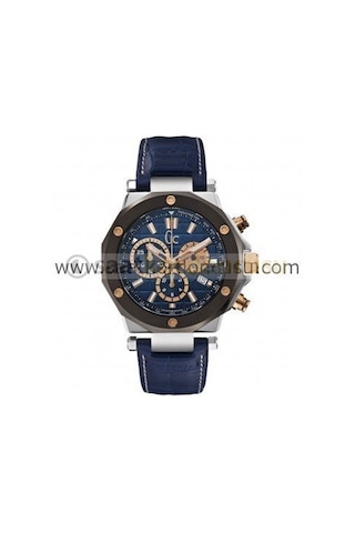 Guess Collection Gcx72025g7s Uyumlu Lacivert Deri Kordon