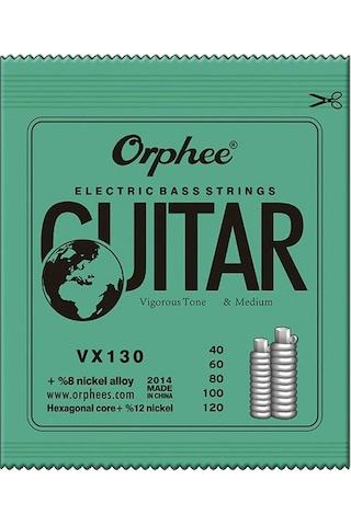 Orphee VX130 5 Telli Bas Gitar Teli Orphee VX130 5 Telli Bas Gitar Teli