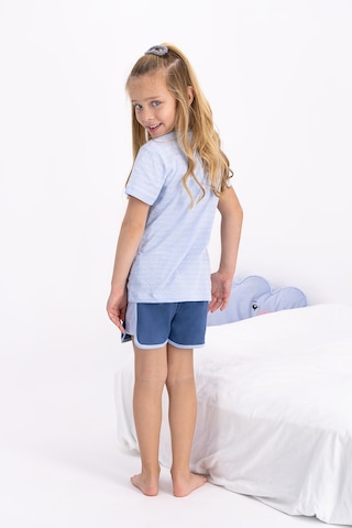 Rolypoly Sleeping Fish Buz Mavisi Kız Çocuk Şort Takım 5274-26762 Buz Mavi