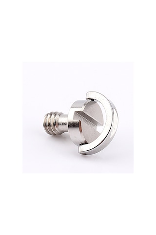 Tripod- Quick Release Plate için 1/4 İnç Tripod Vidası