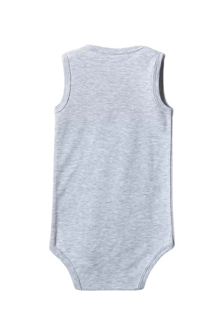Gaye Bebe Gri Askılı Body Zıbın 2-7 Yaş Çocuklar İçin 5 Adet Alttan Çıtçıtlı Özel Gereksinimli Çok Renkli