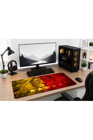 Karışık-2 30x70 Gaming Kaymaz Taban Oyuncu Ultra Pürüzsüz Mousepad 006