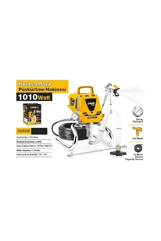 Sgs Havasız Boya Püskürtme Makinesi 1010 Watt 207 Bar Sgs5280