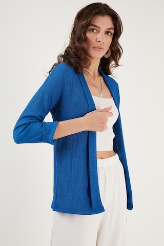 Lela Yakası Ve Kolu Katlı Gofre Kimono Bayan Hırka 5869014 Saks