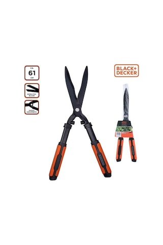 Black&decker Bxgtto7031 Çit Budama Makası 24 İnç Dişli Bıçaklı