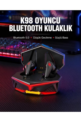 Bluetooth 5.0 Kablosuz Kulaklık Suya Dayanıklı Yeni Nesil Diğer