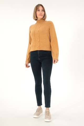 U.s. Polo Assn. Kadın Kahverengi Jean Pantolon 50291050-vr029 Kahverengi