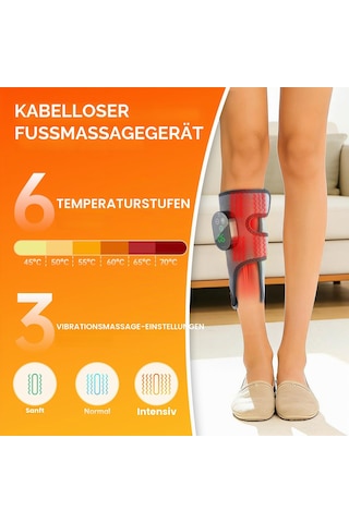 Feelha Elektrikli Ayak Masaj Aleti, 2'li Paket Emsense Kablosuz Ayak Masaj Aleti