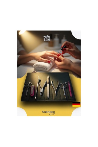Solingen Manikür Pedikür Seti Çantalı Set 1