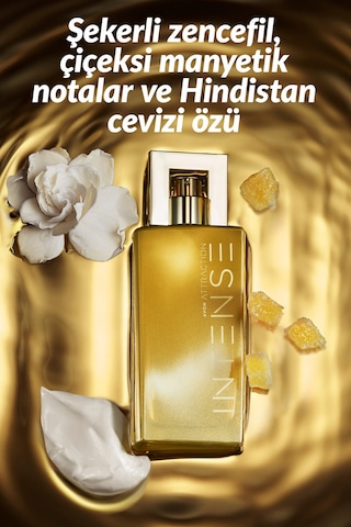 Attraction Intense Kadın Parfüm Ve Attraction Vücut Losyonu Paketi Çiçek
