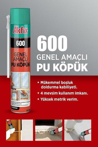 Pu Foam Multı Purpose Köpük 600 Gr