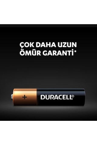 Duracell Alkalin AAA İnce Kalem Pil 4'lü Paket (LR03 / MN2400)