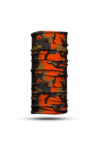 Vexo Camouflae Baf Bandana Turuncu