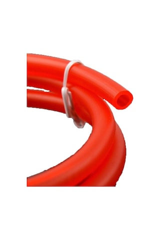Motosiklet Yakıt Hortumu Slikon Kırmızı
