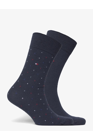 Tommy Hilfiger Th Men Sock 2p Structure Dot Erkek Beyaz Çorap - S701236311