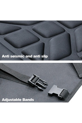 Evrensel Nefes Motosiklet Koltuk Minderi Atv Dekompresyon Yastığı Uzun Süre Kaymaz Yastık