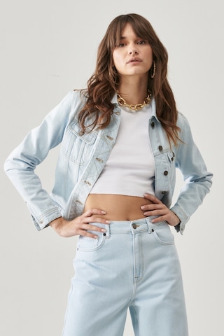 Regular Fit Rider Jean Ceket L54MOU Açık Mavi