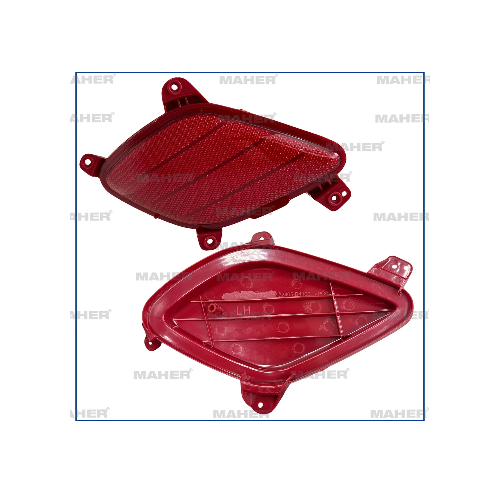 Reflektör Tampon I-10 2013-2016 Arka Sol 92405 B4100