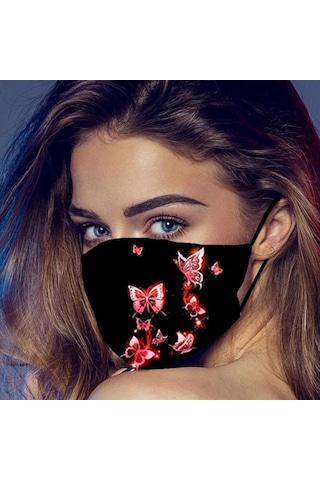 1 Adet Ağız Maskeleri Toz Koruması Anti-yüz Maskesi Yıkanabilir Kulak Askısı Maskesi