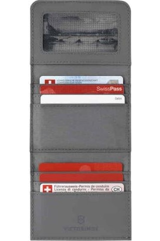 Victorinox Vg 653366 Travel Essentıal Trı Fold Cüzdan,gri