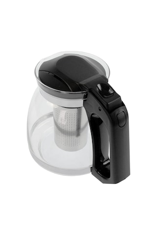 Çelik Süzgeçli Cam Demlik - 1500 Ml