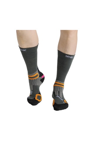 X-bıonıc X-bionic X-socks Hike Anatomix Merino Crew Unisex Çorap Ho00 Yeşil