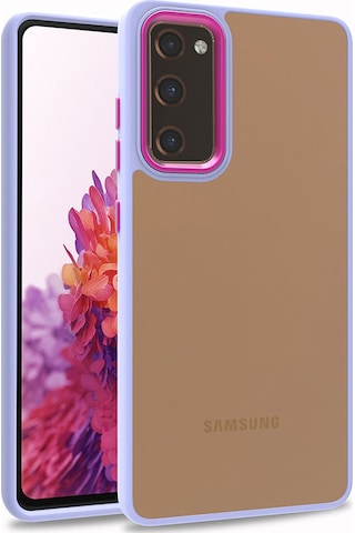 Zore Galaxy S20 Fe Uyumlu Msra Flora Kılıf-lila Lila