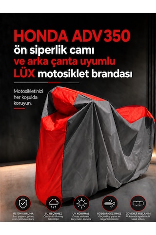 Honda Adv350 Modelleriyle Uyumlu Lüx Motosiklet Brandası Honda Adv350 Modelleriyle Uyumlu Lüx Motosiklet Brandası
