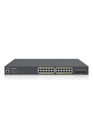 Ecs2528fp Poe+ Switch 16 X 1000 Port, 8 X 2500 Port, 4 X Sfp+ 10gig Port, L2+ 24-port Poe+-119012