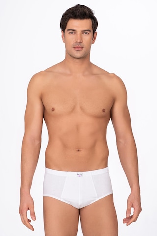 Erkek Süprem Slip Beyaz Kompedan K0037-beyaz Beyaz
