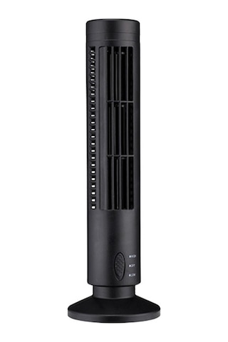 Soulader Bladesiz Usb Kule Fanı, Taşınabilir Sessiz Soğutucu, Yüksek Ayarlanabilir Hız, Modern Tasarım, Ev Ve Ofis Kullanımı İçin Uygun