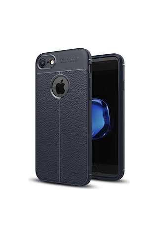 Apple Uyumlu iPhone 7 Kılıf Zore Niss Silikon Kapak Siyah