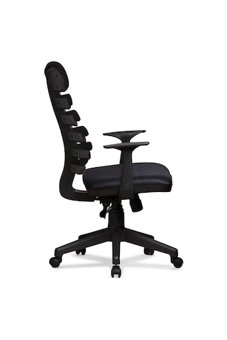 Ev Ve Ofis Çalışma Sandalyesi Bilgisayar Ve Yönetici Koltuğu Zebra Model Siyah