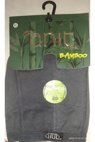 Anıt Erkek Ince Belli Bambu Likralı Boxer 1273 - 6 Adet 001
