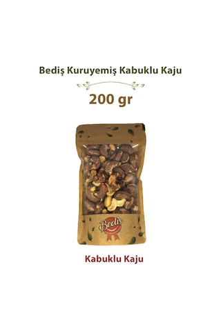 Bediş Naturel Zarlı Kaju 200 Gr X 4 Adet 200 G