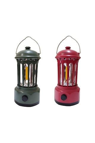 Madfox Atmosphere Glamping Kamp Lambası 400 Lümen Red