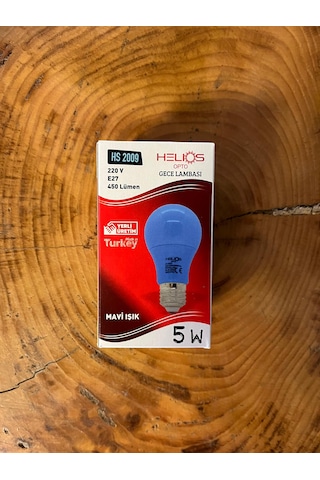 Helios Hs-2009m 5w Mavi Işık Gece Lambası