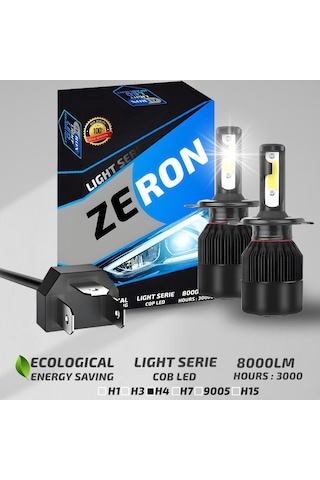 Xenon H4 Led Araba Far Ampül Xenon Led Uzun Kısa Şimşek Etkili Lıght Seri