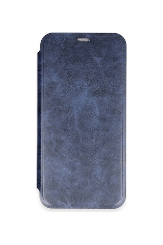 Mey İthalat Apple Uyumlu iPhone 16 Plus Kılıf Flip Cover - Lacivert