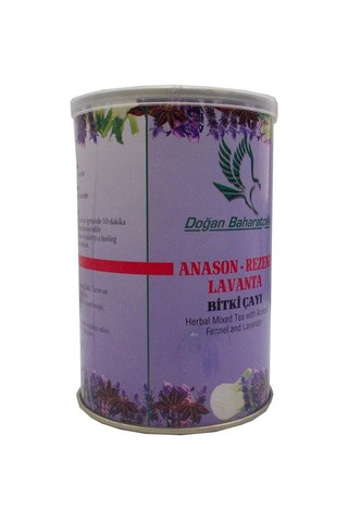 Doğan Baharatçılık Anason Rezene Lavanta Bitki Çayı Teneke 100 G