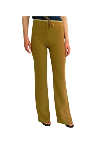 Kadın Kumaş Pantolon Normal Bel Klasik Bgl-St01356