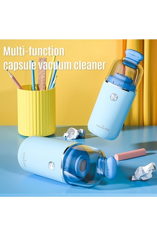 Ximistore9 Zd9400 Şarj Edilebilir Kablosuz Mini Elektrikli Süpürge - 2 Kademeli Emiş Gücü Ve Depolama Kutusu