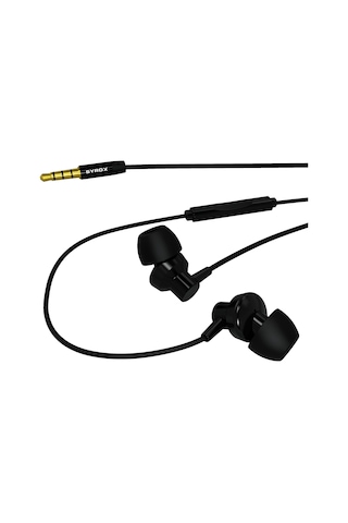 Syrox K15 Extra Bass Mikrofonlu Kulak İçi Kulaklık