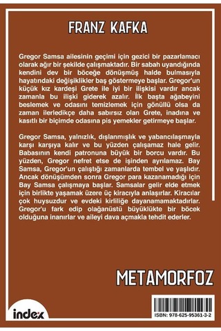 Metamorfoz / Franz Kafka