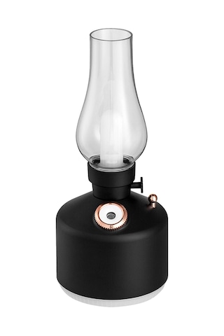 Yifomall Usb Kerosene Şekilli Nemlendirici, 7 Renkli Işık Ve 2 Buhar Modu, Ev Ofis Odası Dekoratif Akşam Lambası, 280ml Kapasite, Sessiz Çalışma