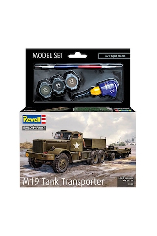 Revell Model Set Askeri M19 Tank Transporter 63364