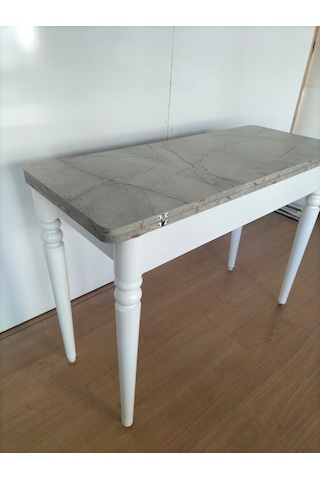 110 X 45 Katlanır Masa Gri Desen