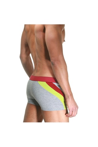 Darkzone Gri Parçalı Desenli Erkek Boxer - Dzn4103