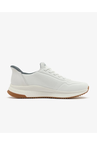 Skechers Bobs Squad 4-direct Step Erkek Beyaz Günlük Ayakkabı 118424 Wht Beyaz