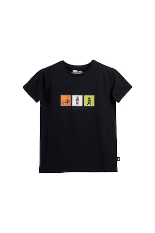 Bad Bear Çocuk Tişört 25.06.07.002-c01 SIYAH